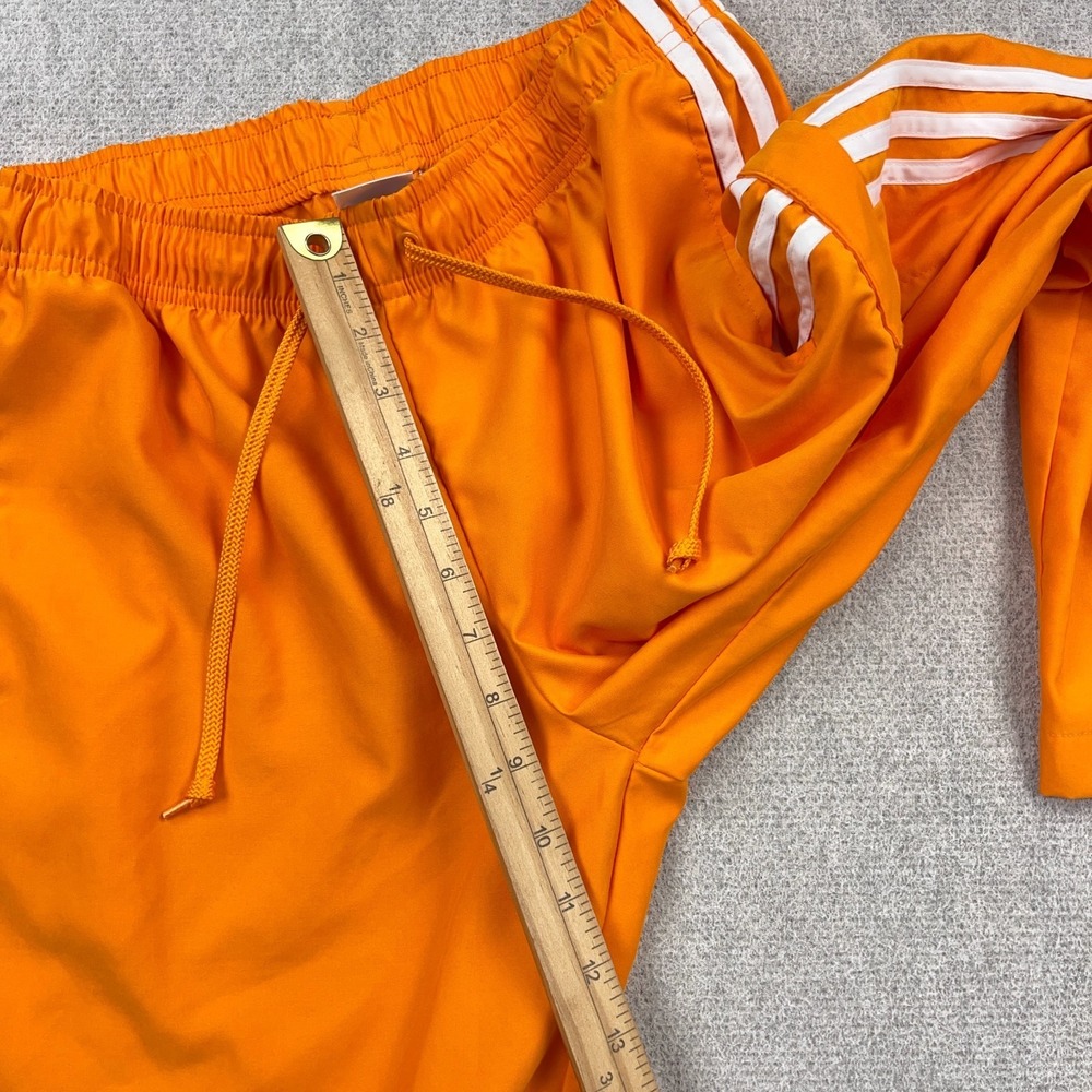 Vintage Adidas Pants Women Medium Tennessee Orange Cropped Baggy Y2K 2000s - Picture 11 of 14